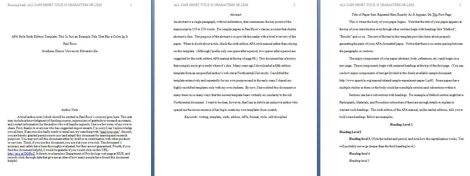 005 Apa Format Template Preview Essay ~ Thatsnotus Within Apa Template For Word 2010