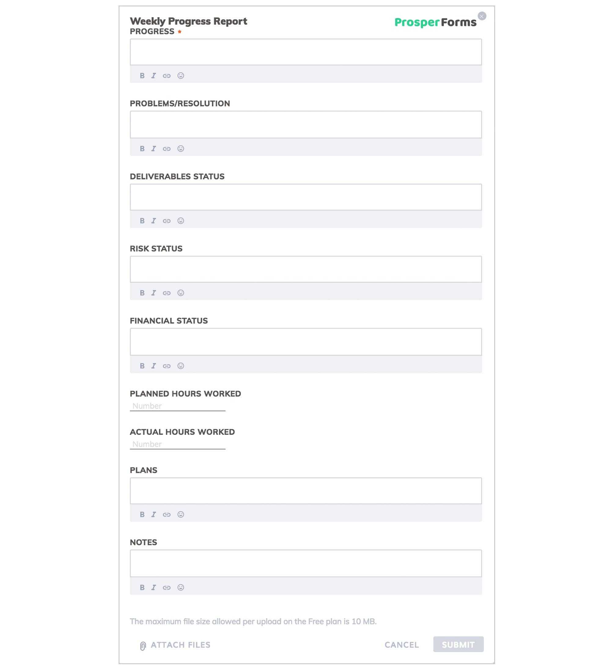 10 Outstanding Templates Of Weekly Reports | Free Download With Shop Report Template
