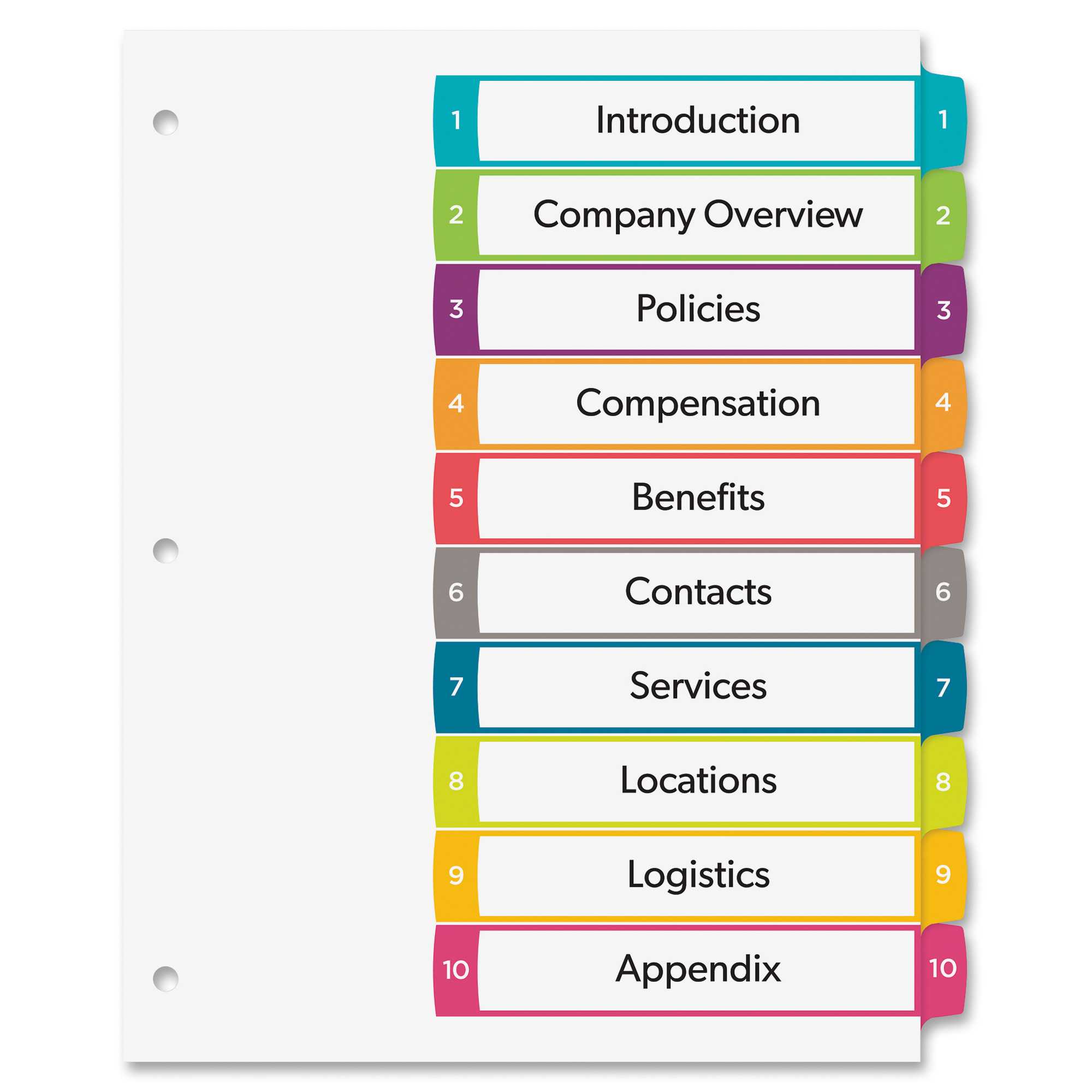 10 Tab Divider Template - Dalep.midnightpig.co with 8 Tab Divider Template Word 10 Tab Divider Template – Dalep.midnightpig.co With 8 Tab Divider Template Word