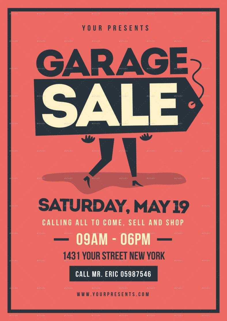 14+ Garage Sale Flyer Designs & Templates – Psd, Ai | Free Throughout Yard Sale Flyer Template Word