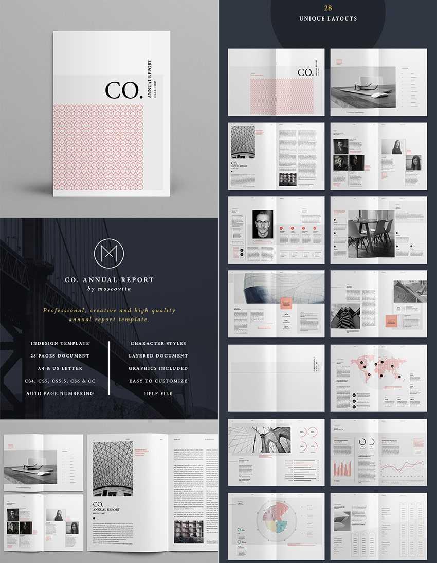 15+ Шаблонов Годовых Отчётов — С Превосходными Макетами В Regarding Free Indesign Report Templates