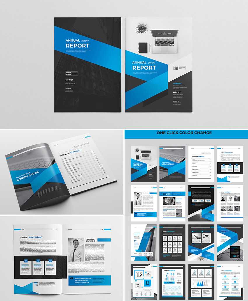 15+ Шаблонов Годовых Отчётов — С Превосходными Макетами В Within Illustrator Report Templates