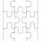 19 Printable Puzzle Piece Templates ᐅ Templatelab For Blank Jigsaw Piece Template