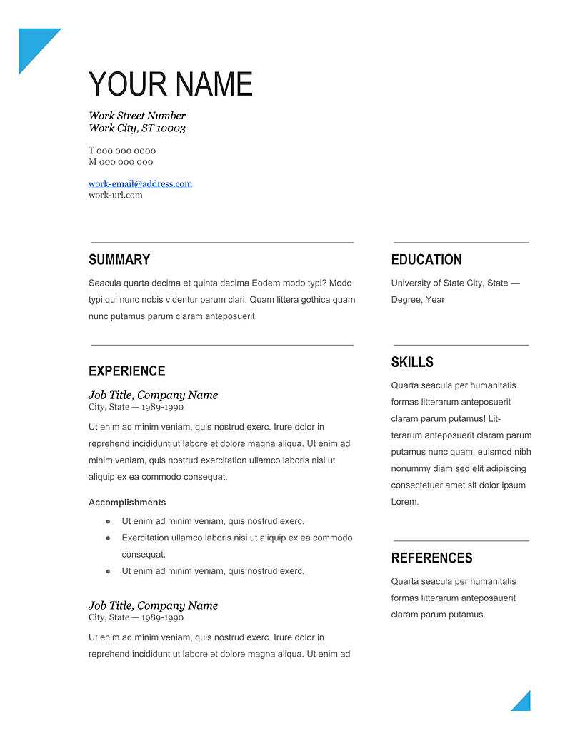 21 New Curriculum Vitae Format Ms Word File | Free Resume Regarding How To Create A Cv Template In Word