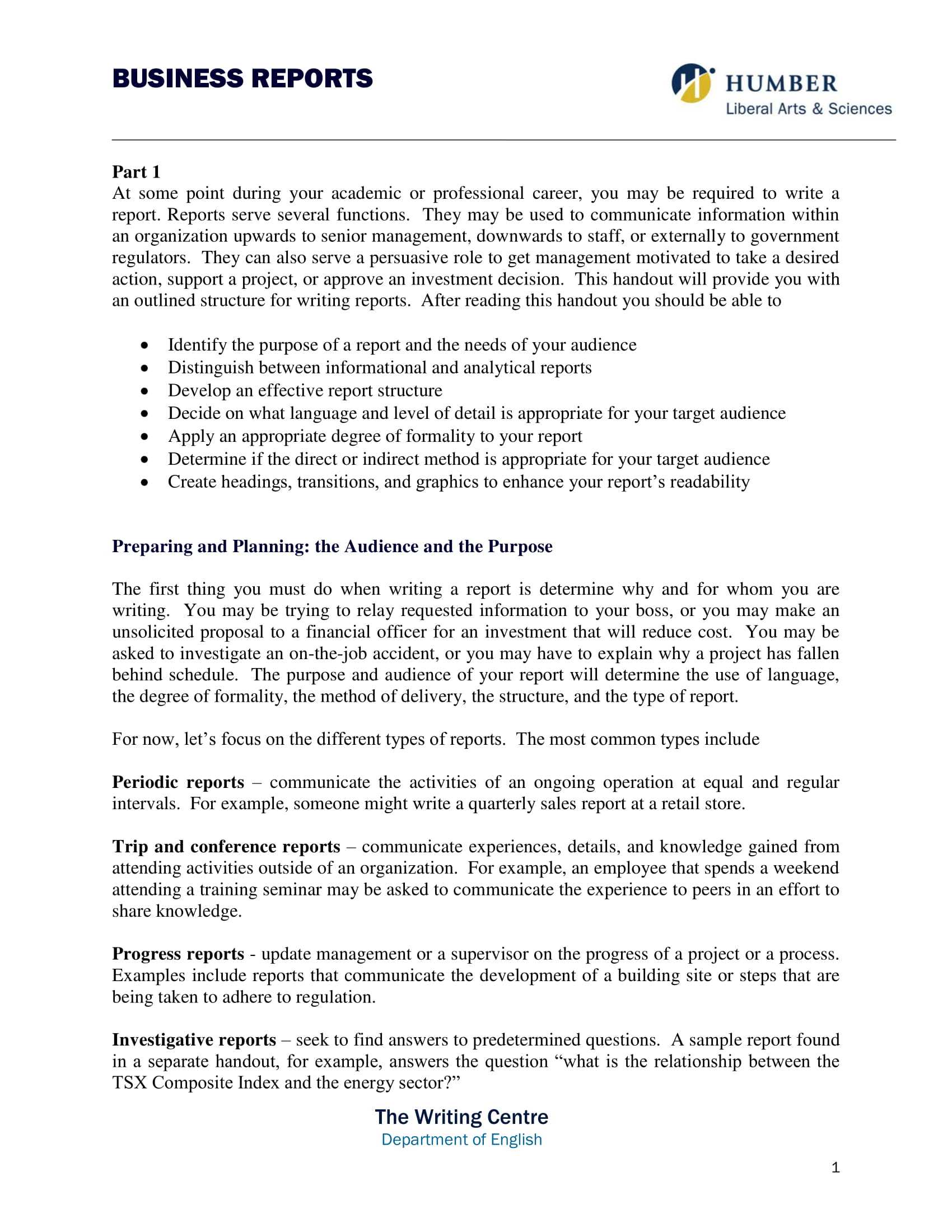 28+ Business Report Examples – Pdf, Word | Examples With Regard To Simple Business Report Template