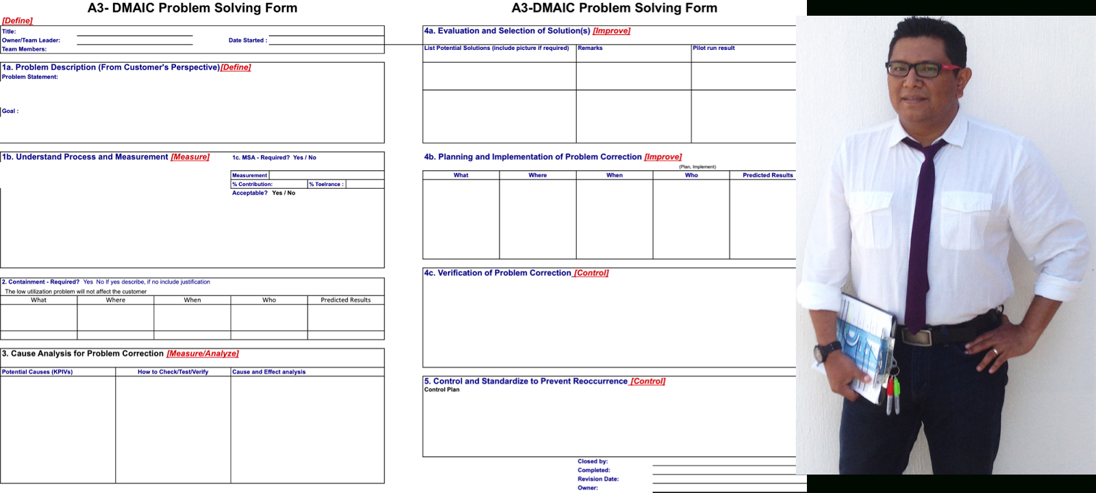 28+ [ Dmaic Report Template ] | Dmaic Process Powerpoint With Regard To Dmaic Report Template