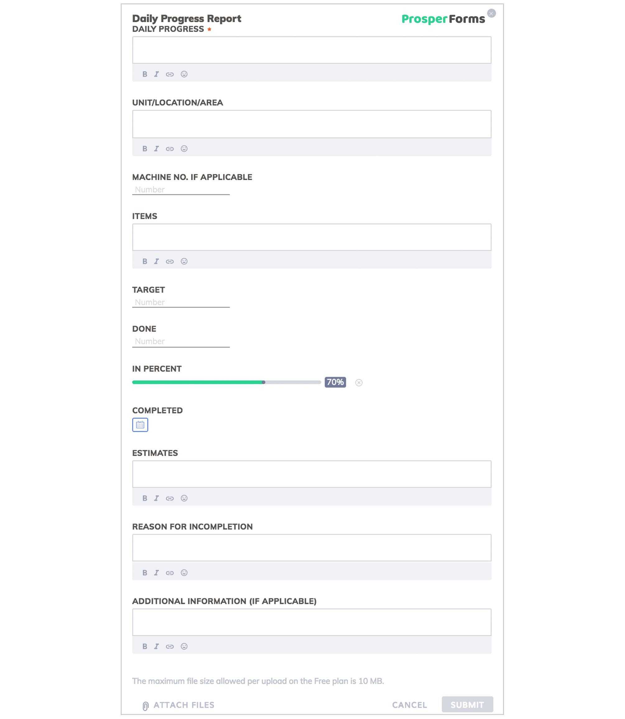 3 Best Examples: Daily Report Template | Free Templates Download In Daily Site Report Template