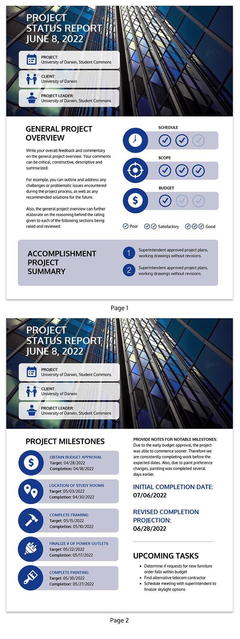 30+ Business Report Templates Every Business Needs – Venngage Pertaining To Shop Report Template