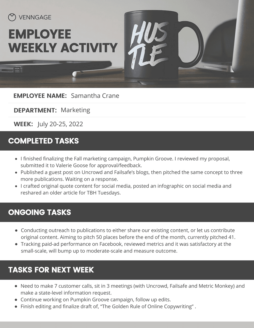 30+ Business Report Templates Every Business Needs - Venngage Throughout Simple Business Report Template