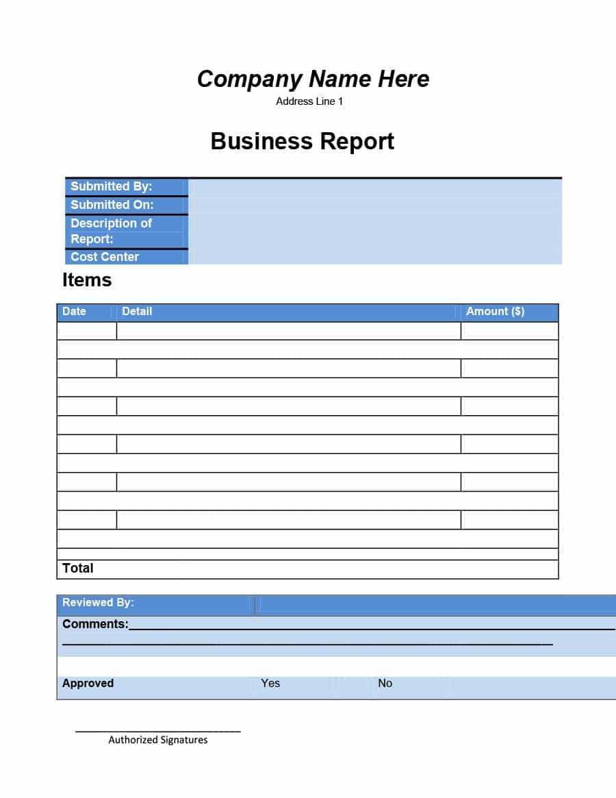 30+ Business Report Templates & Format Examples ᐅ Templatelab In What Is A Report Template