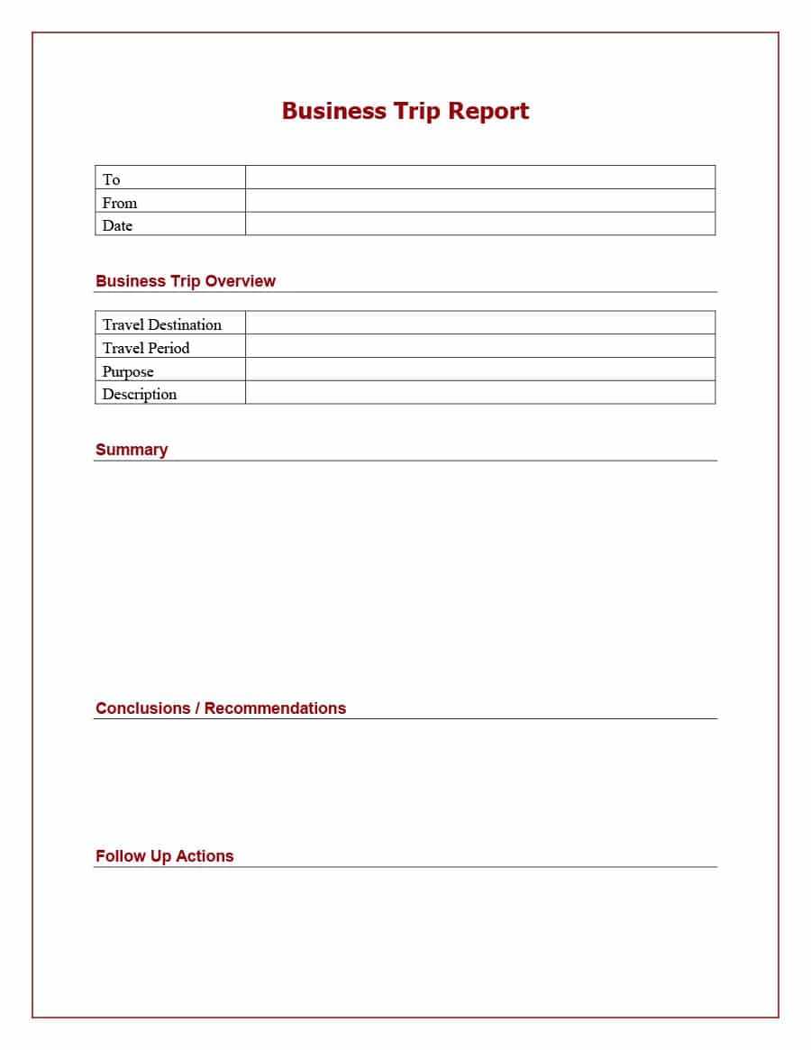 30+ Business Report Templates & Format Examples ᐅ Templatelab Pertaining To Sales Visit Report Template Downloads