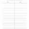 30 Printable T Chart Templates & Examples – Template Archive Regarding Blank Table Of Contents Template