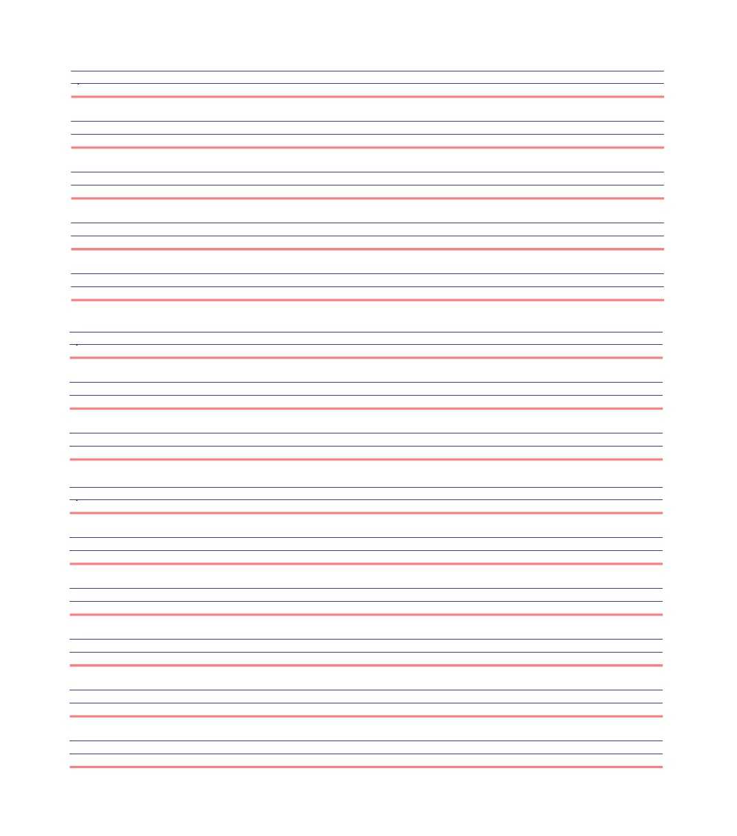 32 Printable Lined Paper Templates ᐅ Templatelab Intended For Notebook Paper Template For Word