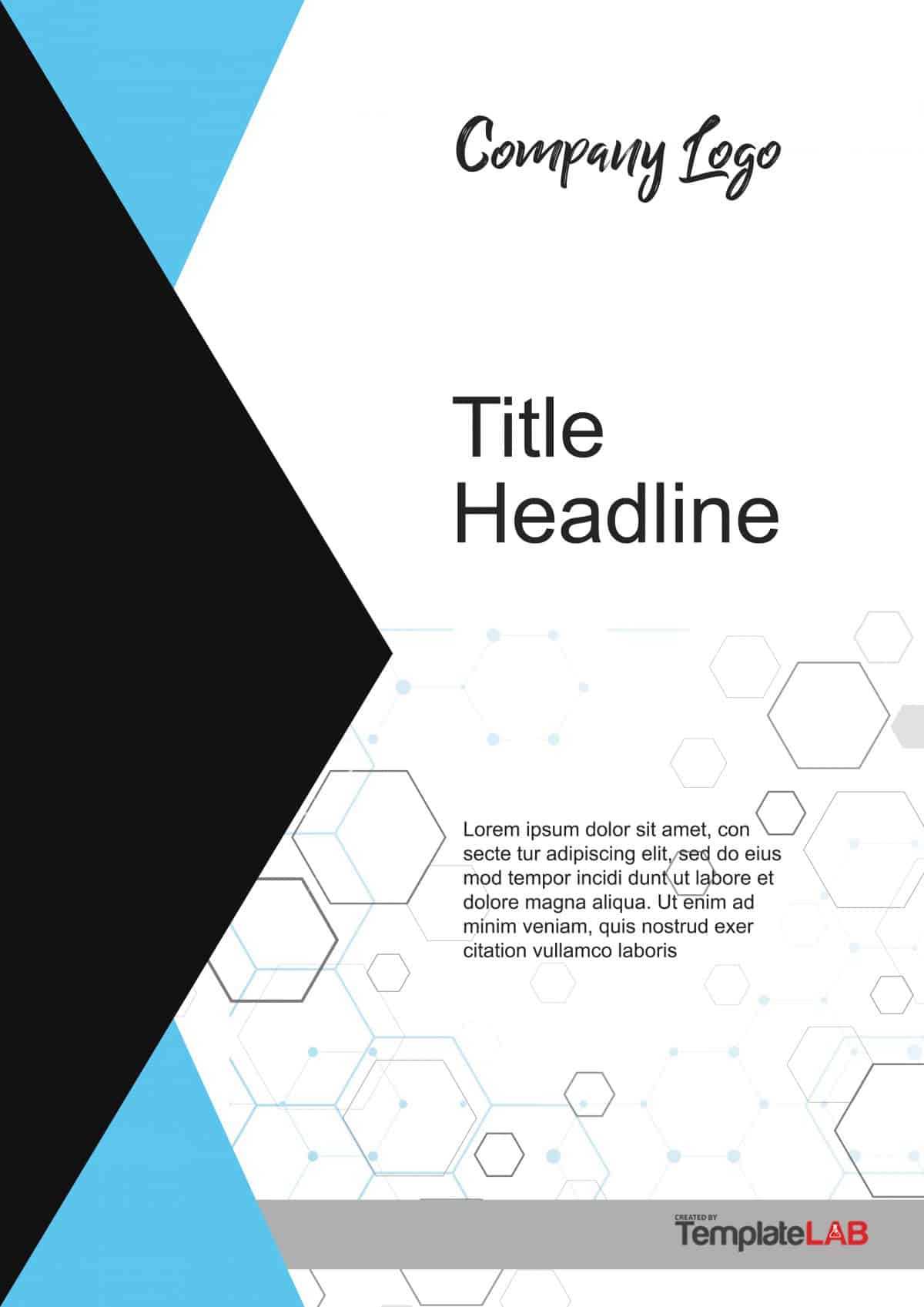 39 Amazing Cover Page Templates (Word + Psd) ᐅ Templatelab Within Microsoft Word Cover Page Templates Download
