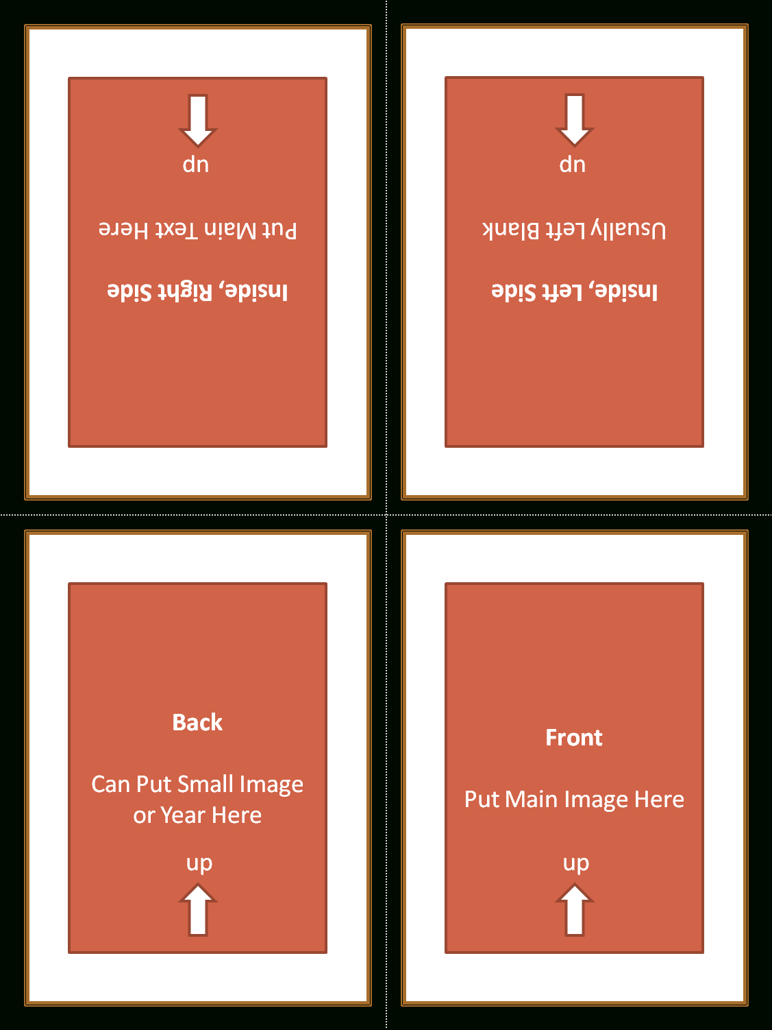 4 Fold Card Template ] – Alfa Img Showing Gt Foldable Inside Blank Quarter Fold Card Template