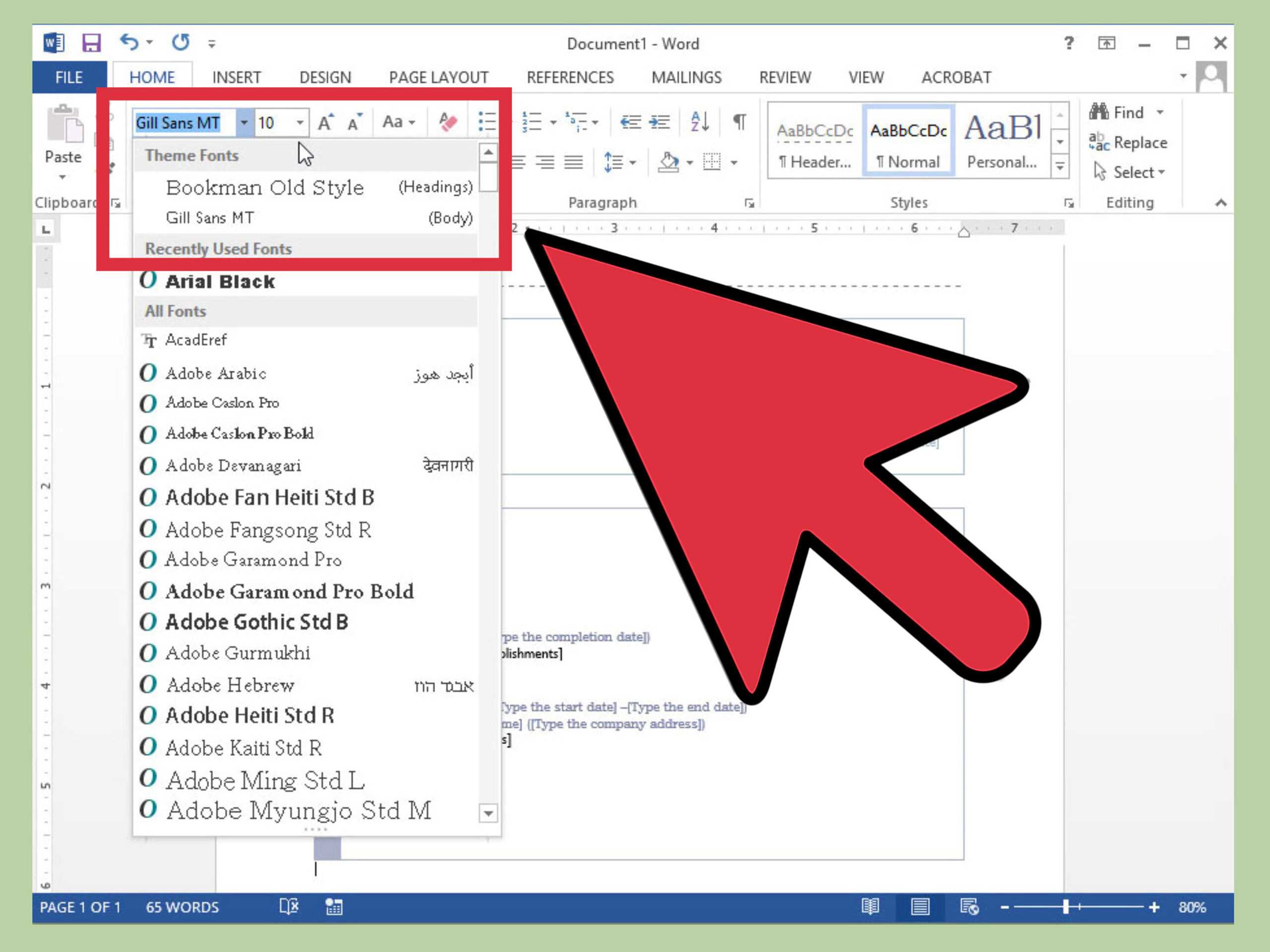 4 Ways To Create A Resume In Microsoft Word – Wikihow Intended For Creating Word Templates 2013
