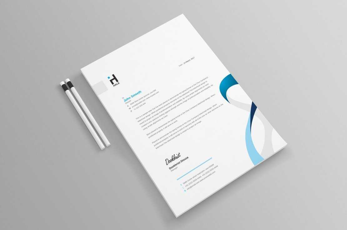 40+ Letterhead Templates (Word, Illustrator, Photoshop) Regarding Word Stationery Template Free