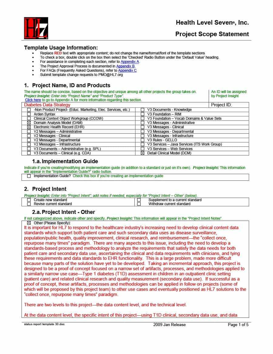 40+ Project Status Report Templates [Word, Excel, Ppt] ᐅ Regarding Health Check Report Template