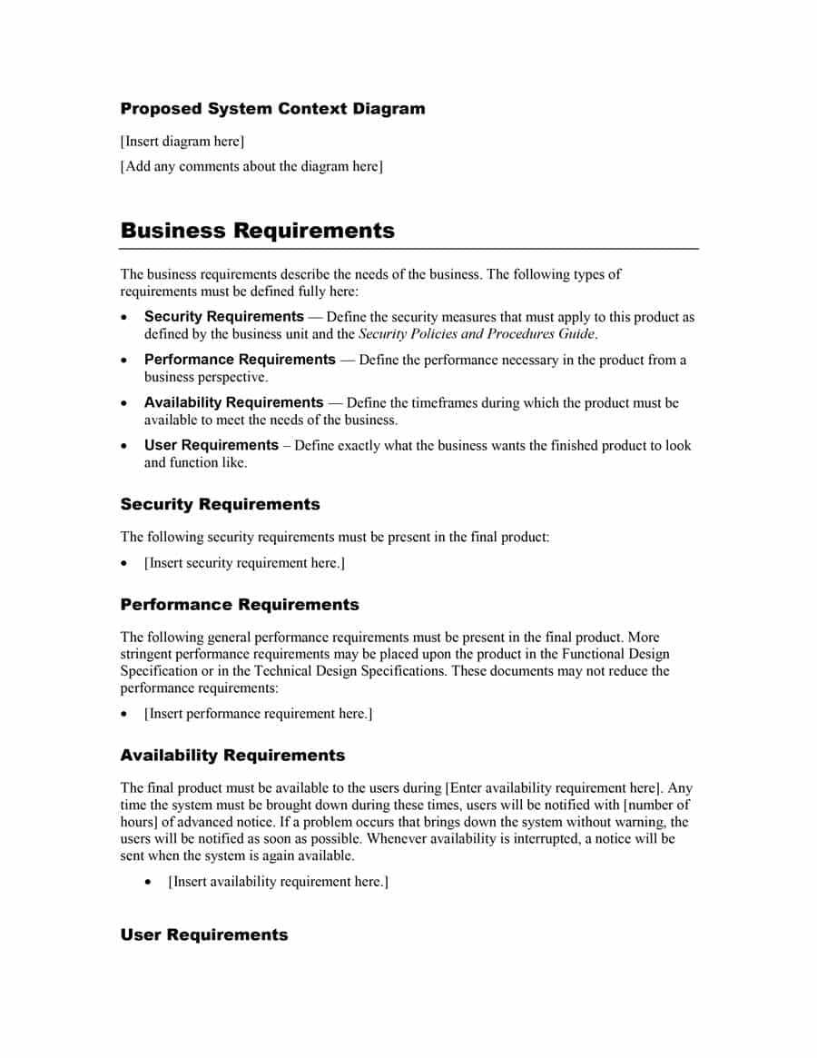 40+ Simple Business Requirements Document Templates ᐅ for Product Requirements Document Template Word 40+ Simple Business Requirements Document Templates ᐅ For Product Requirements Document Template Word
