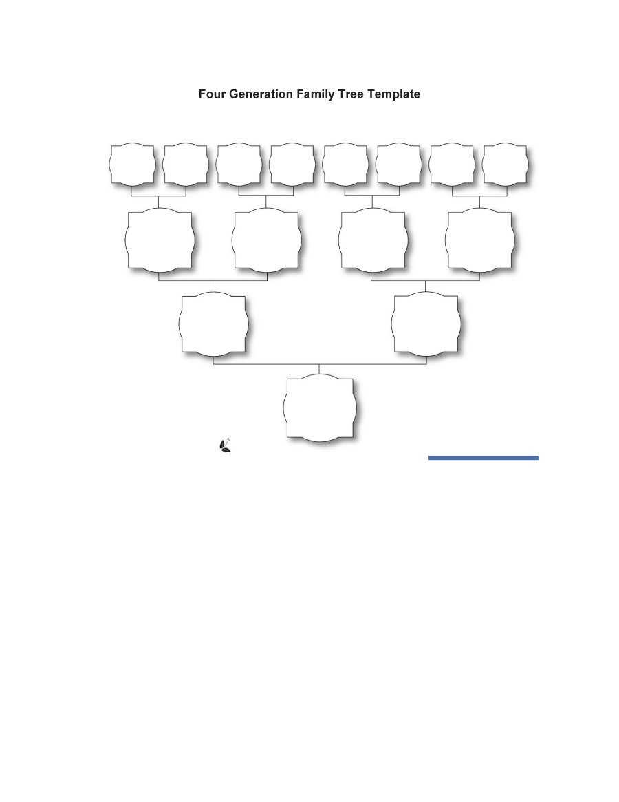 41+ Free Family Tree Templates (Word, Excel, Pdf) ᐅ Templatelab For Blank Tree Diagram Template