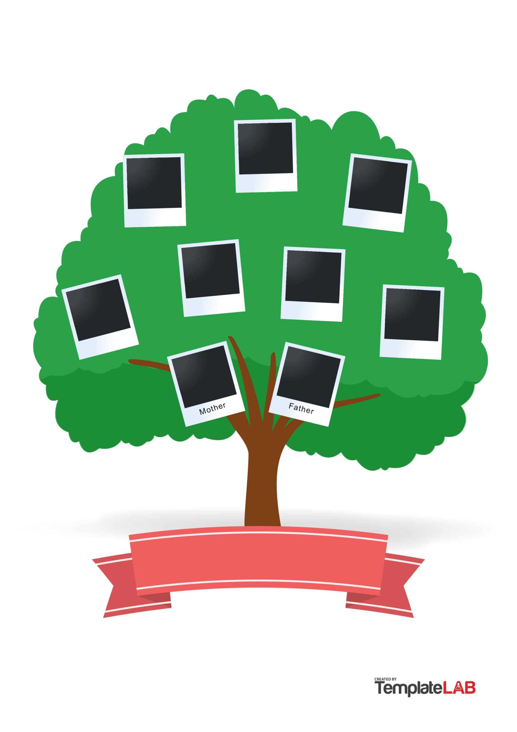 41+ Free Family Tree Templates (Word, Excel, Pdf) ᐅ Templatelab With Blank Family Tree Template 3 Generations