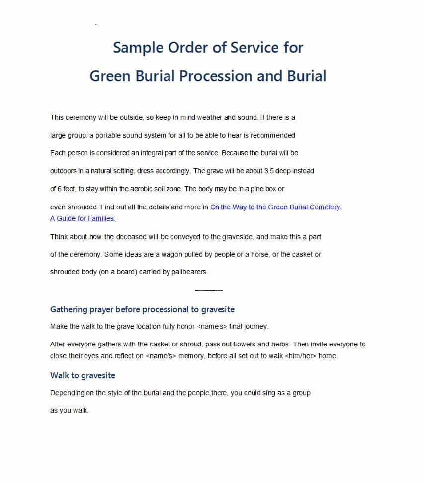 47 Free Funeral Program Templates (In Word Format) ᐅ With Obituary Template Word Document