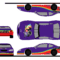 5 Steps To Create A Paint Scheme Mockup | The Colors Of The Race With Regard To Blank Race Car Templates