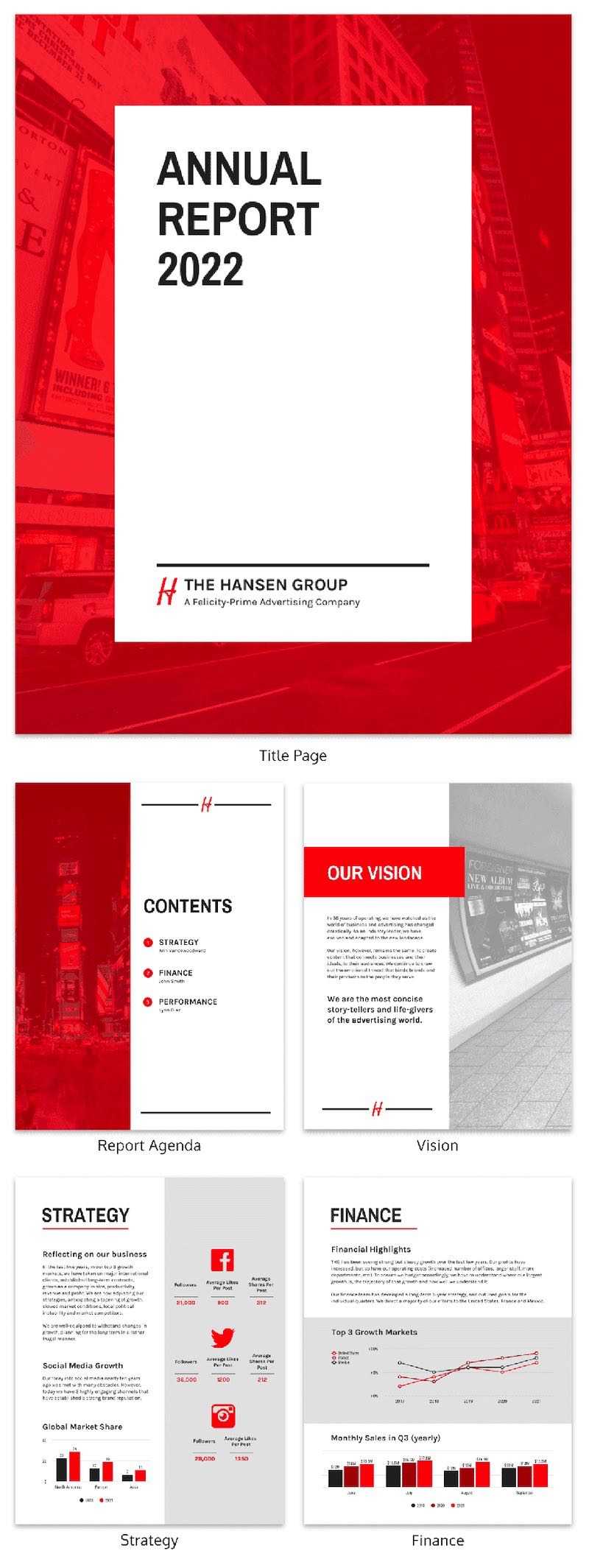 55+ Annual Report Design Templates & Inspirational Examples Intended For Annual Report Template Word