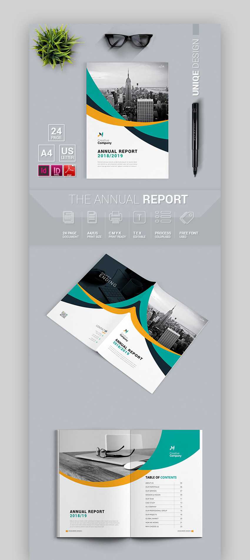 587C Annual Report Template 5 Free Word Pdf Documents Regarding Free Annual Report Template Indesign
