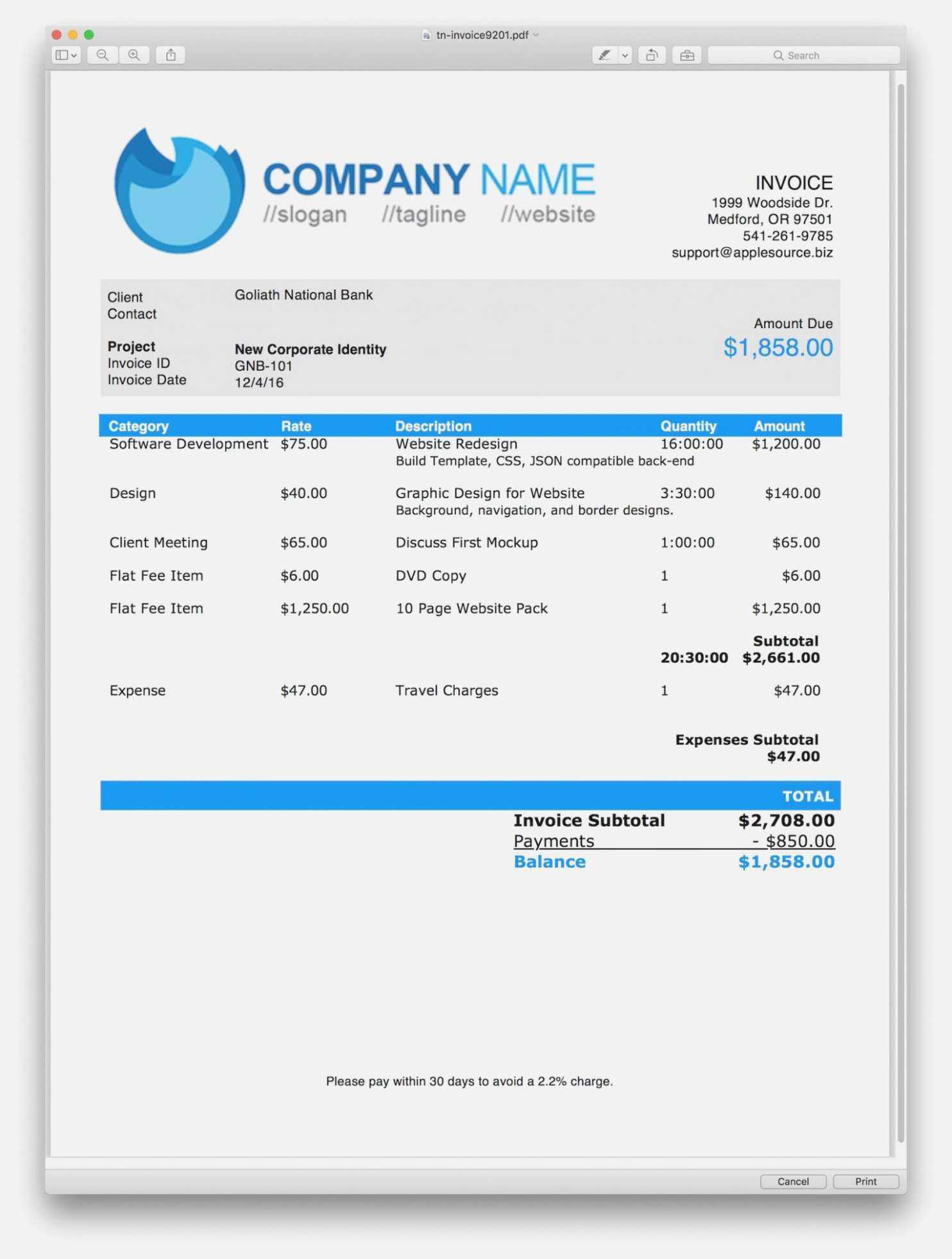 67 Report Simple Html Email Invoice Template With Stunning With Regard To Html Report Template Download