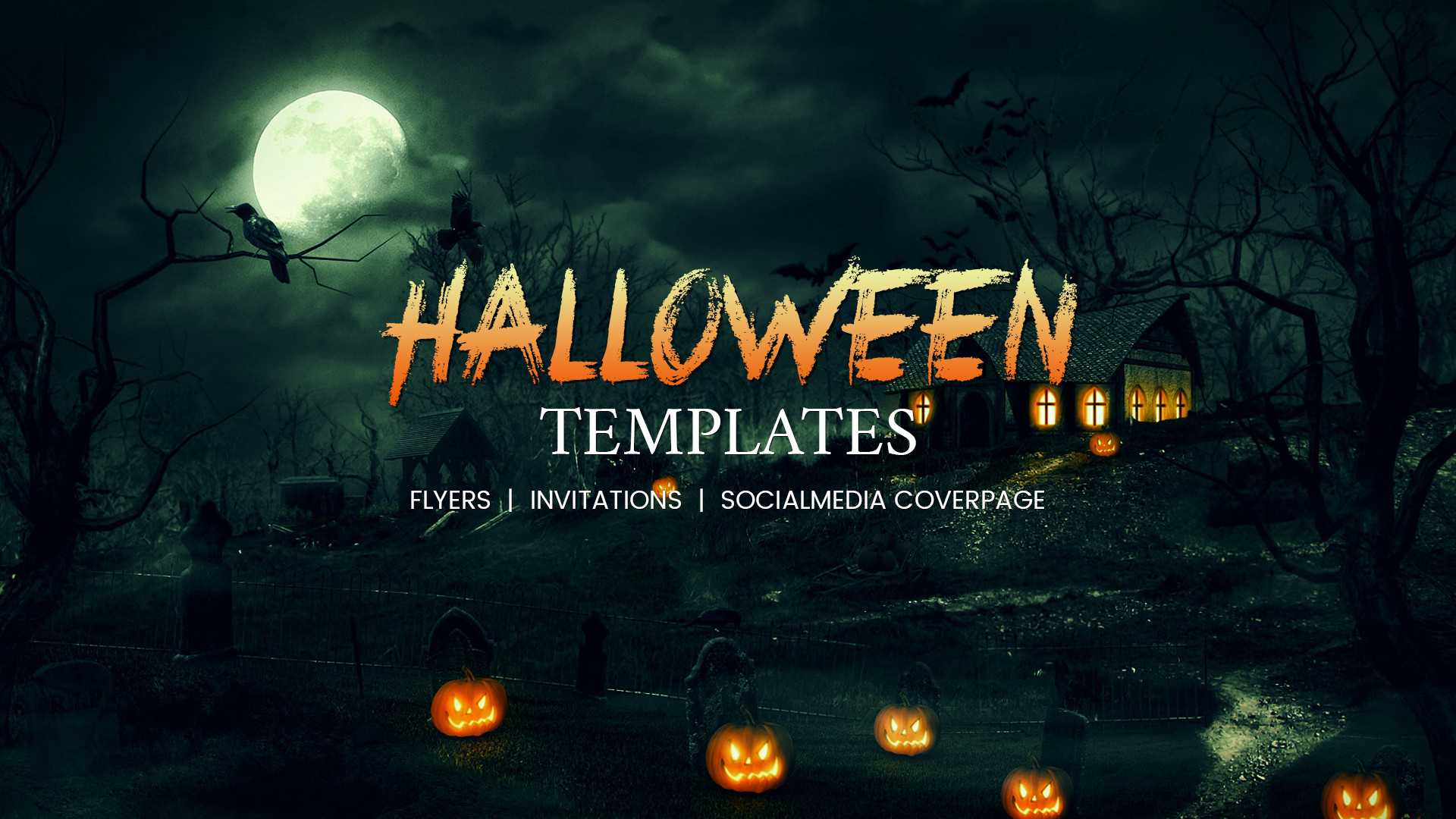 68+ Halloween Templates - Editable Psd, Ai, Eps Format In Free Halloween Templates For Word
