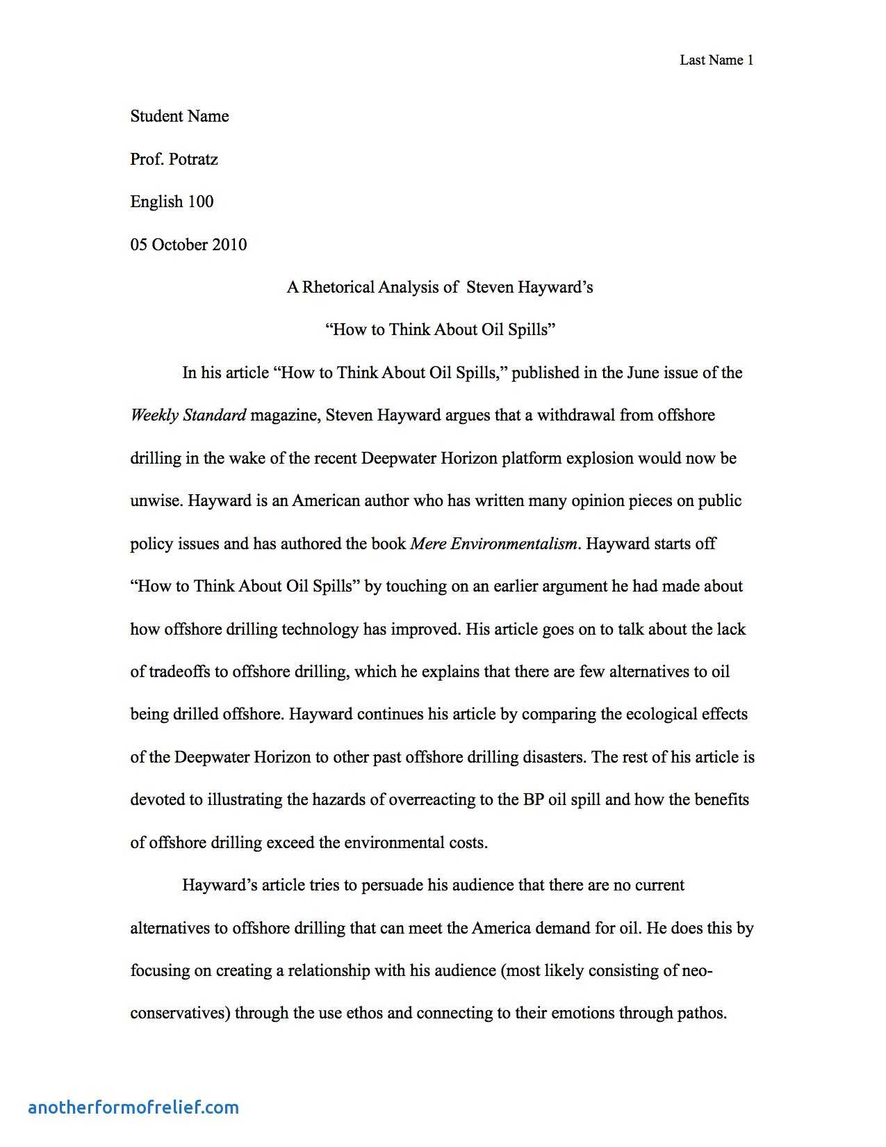 9+ Strategic Analysis Report Examples – Pdf | Examples With Regard To Strategic Analysis Report Template