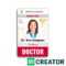 96 Customize Our Free Medical Id Card Template Word Now With Throughout Id Badge Template Word