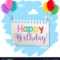 A Birthday Banner Template Within Free Happy Birthday Banner Templates Download