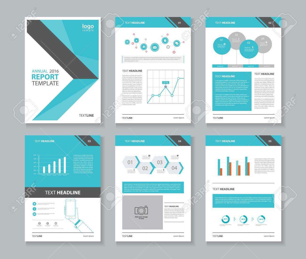 Annual Report Layout Template Within Free Annual Report Template Indesign