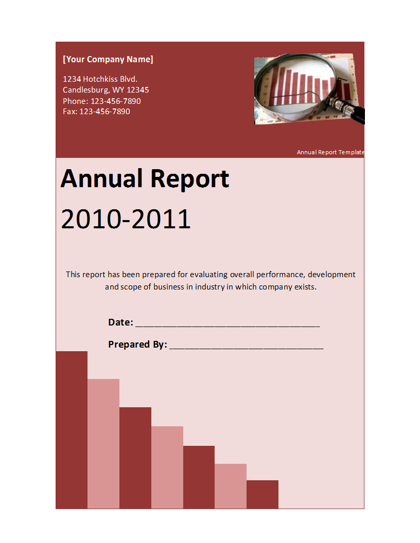 Annual Report Template Intended For Summary Annual Report Template