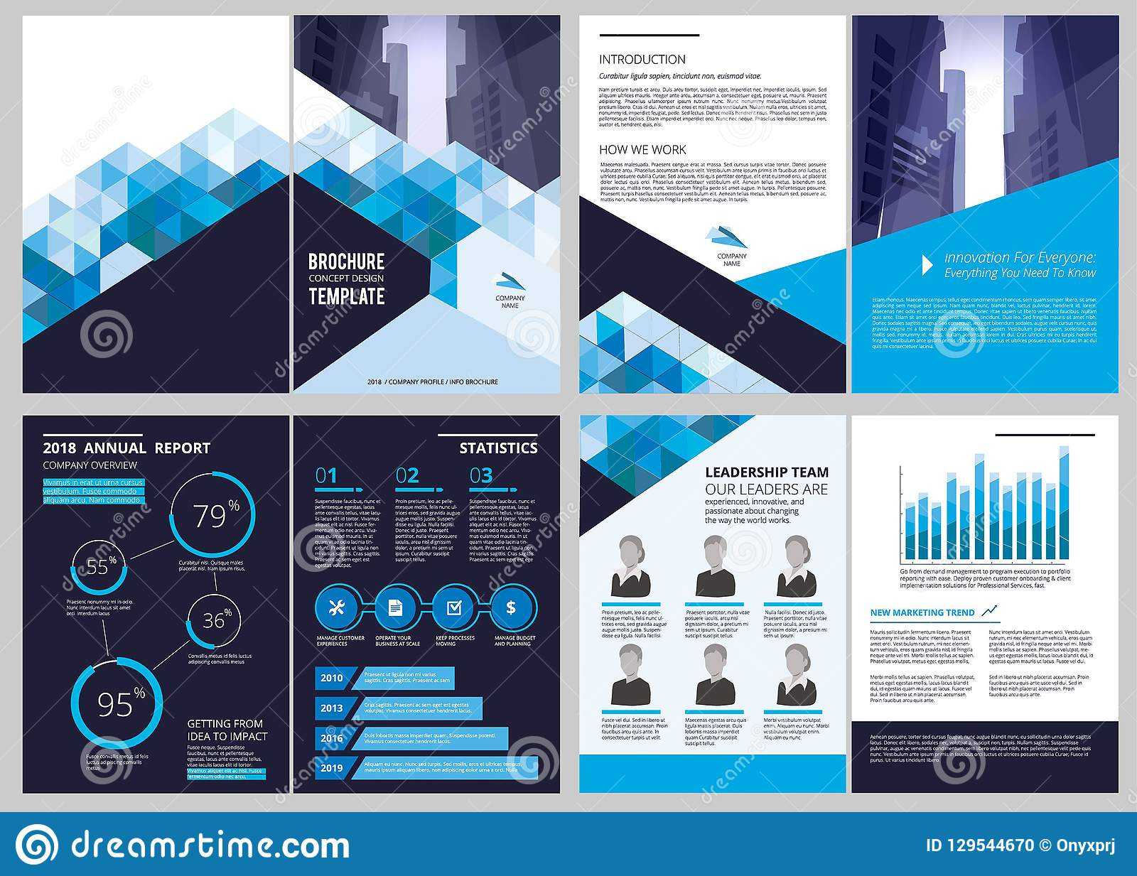 Annual Report Template. Simple Document Financial Magazine For Simple Business Report Template