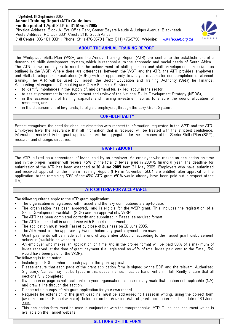 Annual Training Report Word | Templates At regarding Training Report Template Format Annual Training Report Word | Templates At Regarding Training Report Template Format