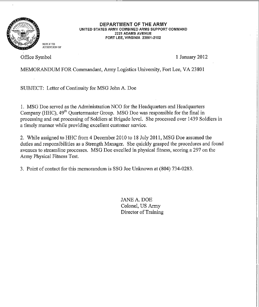 Army Memorandum Example – Calep.midnightpig.co Regarding Army Memorandum Template Word