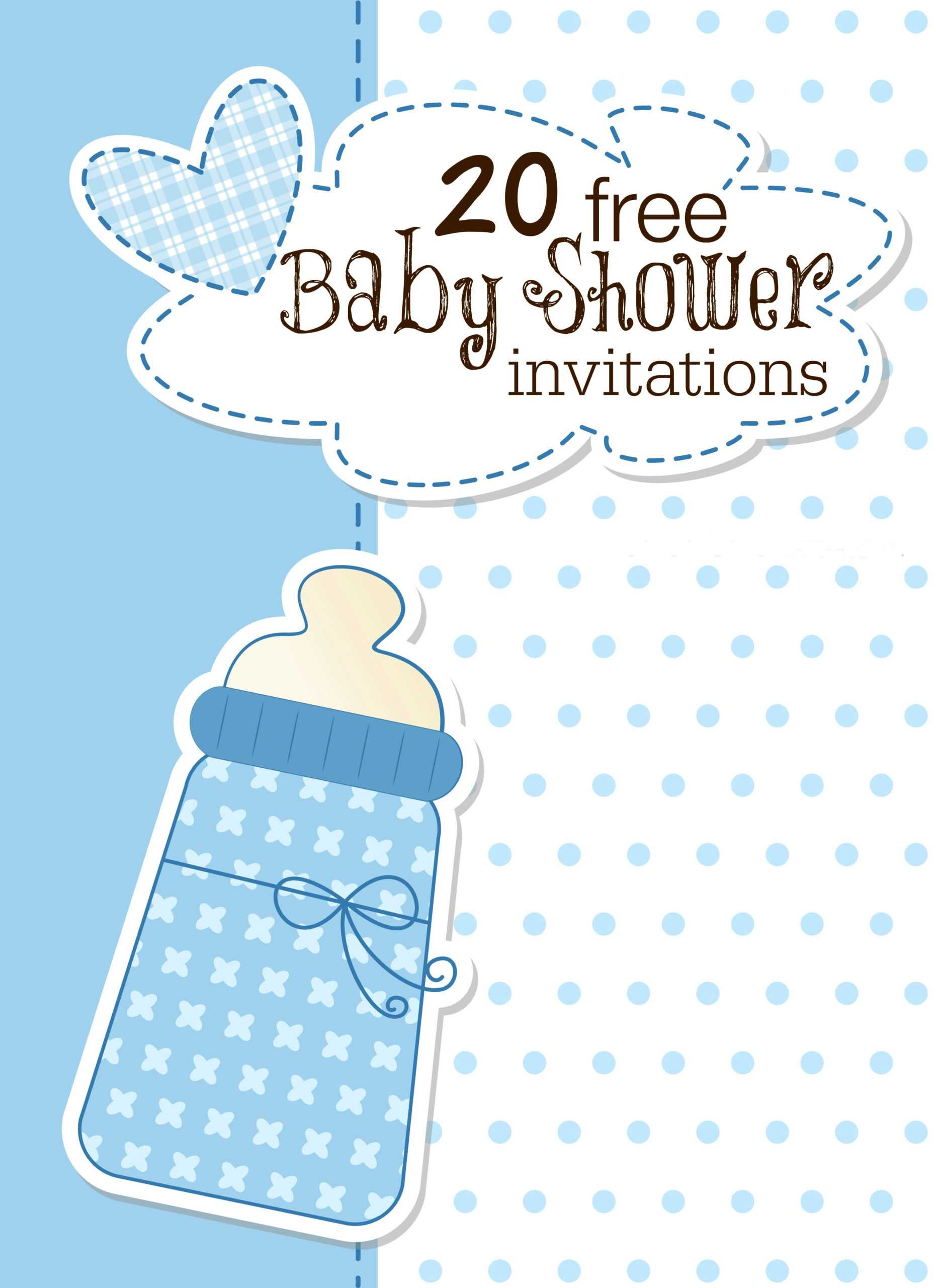 Baby Shower Invitations Printable – Dalep.midnightpig.co Within Free Baby Shower Invitation Templates Microsoft Word