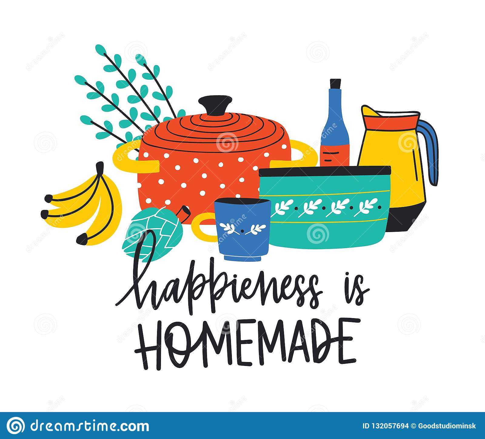 Banner Template With Kitchenware Or Kitchen Utensils For In Homemade Banner Template