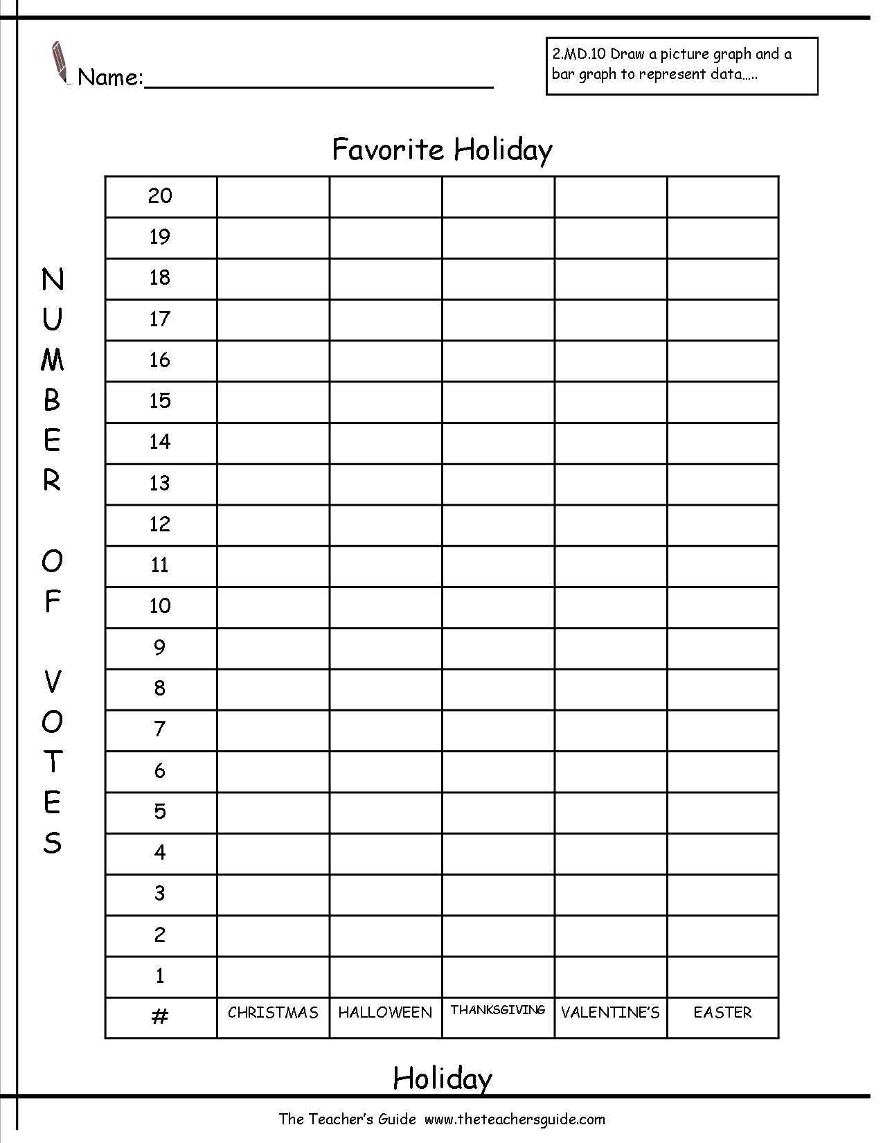Bar Graph Worksheet | Printable Worksheets And Activities With Regard To Blank Stem And Leaf Plot Template