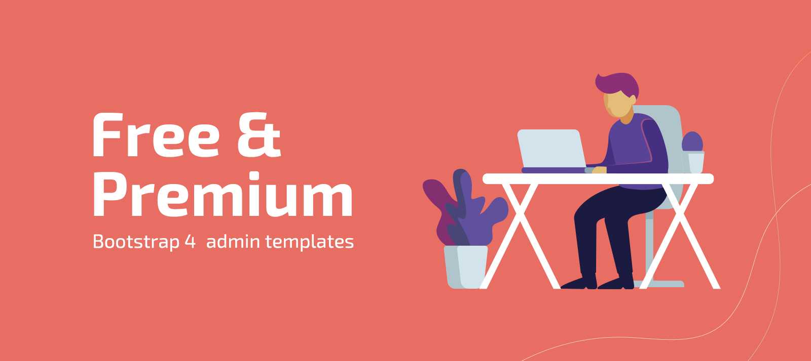 Best Free And Premium Bootstrap 4 Admin Dashboard Templates Intended For Blank Html Templates Free Download