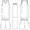 Blank Basketball Jersey Clipart Throughout Blank Basketball Uniform Template