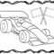 Blank Car Coloring Pages Pertaining To Blank Race Car Templates