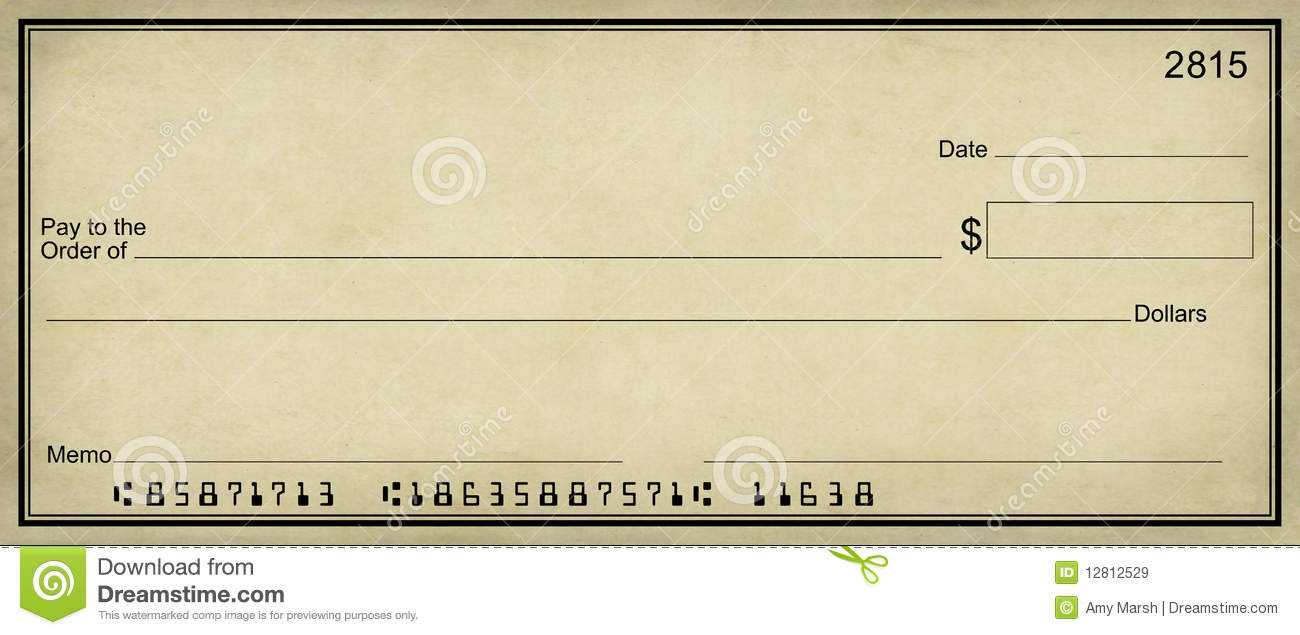 Blank Check Clipart inside Blank Cheque Template Download Free Blank Check Clipart Inside Blank Cheque Template Download Free