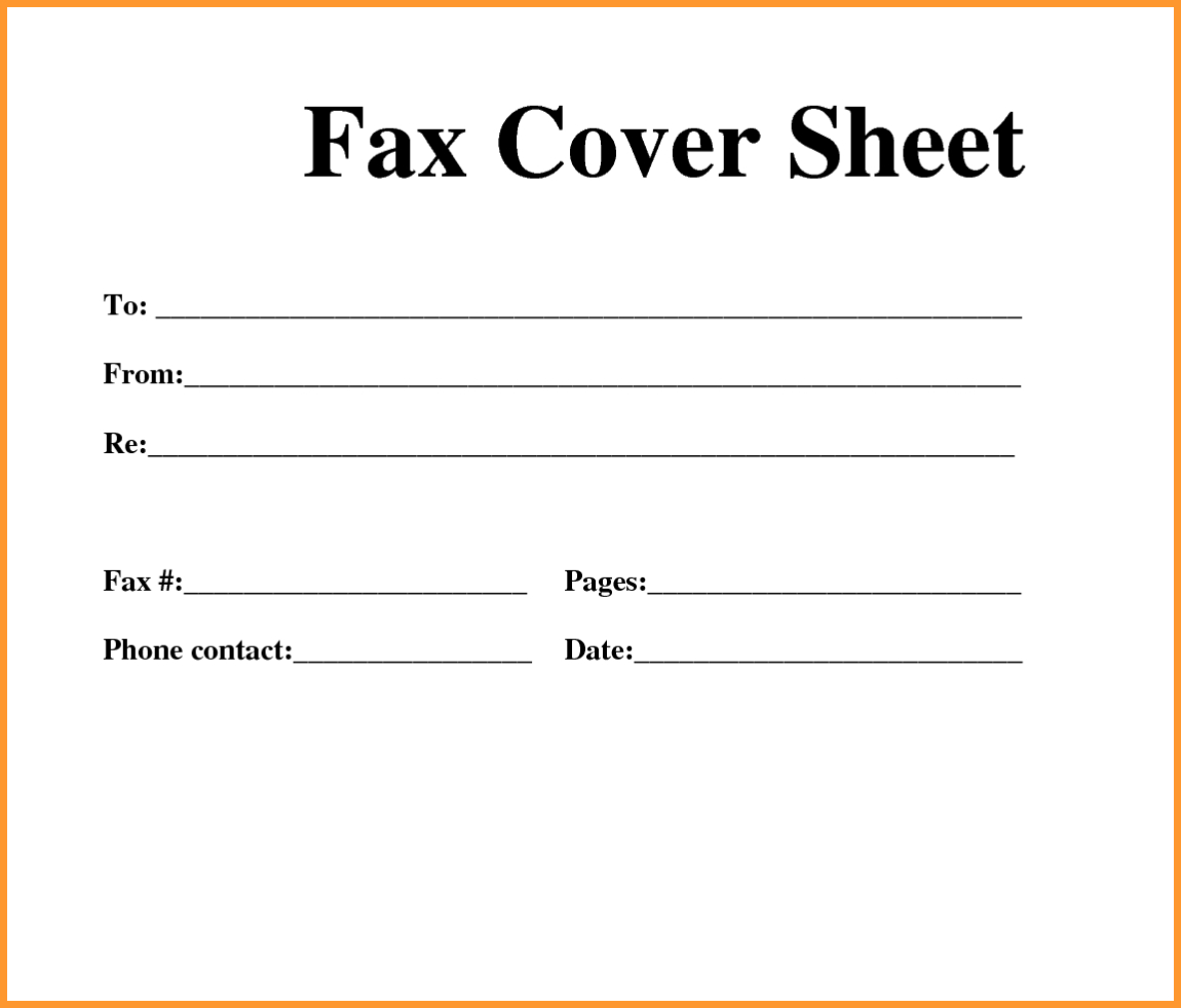 Blank Fax Template - Calep.midnightpig.co For Fax Cover Sheet Template Word 2010