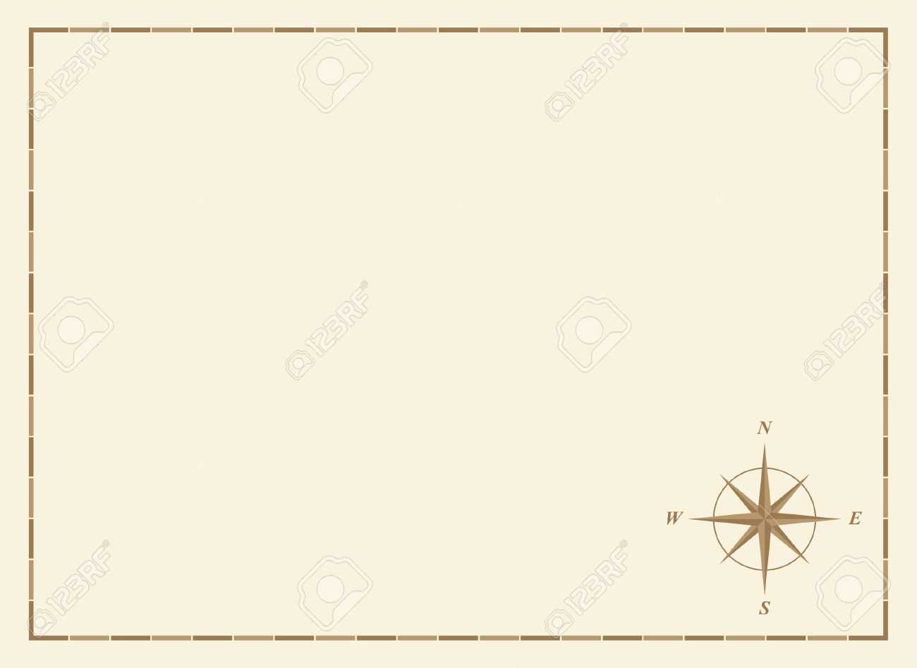 Blank Map Template – Calep.midnightpig.co Inside Blank Pirate Map Template