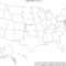 Blank Printable Map Of The United States And Canada Throughout United States Map Template Blank