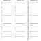 Blank Shopping List Template – Dalep.midnightpig.co Within Blank Checklist Template Word